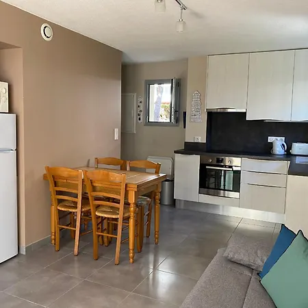 T2 Renove Avec Terrasse A 20m De La Plage - Garage - Wifi - Classe 2 Etoiles - Fr-1-539-42 דירה