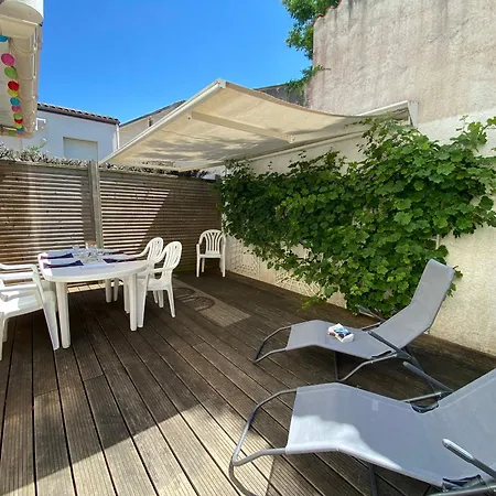 T2 Renove Avec Terrasse A 20m De La Plage - Garage - Wifi - Classe 2 Etoiles - Fr-1-539-42 * סן-פאלה-סור-מר